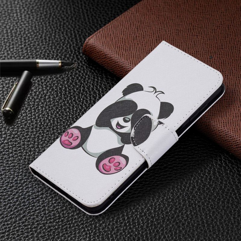 Folio Deksel Samsung Galaxy M32 Panda Moro