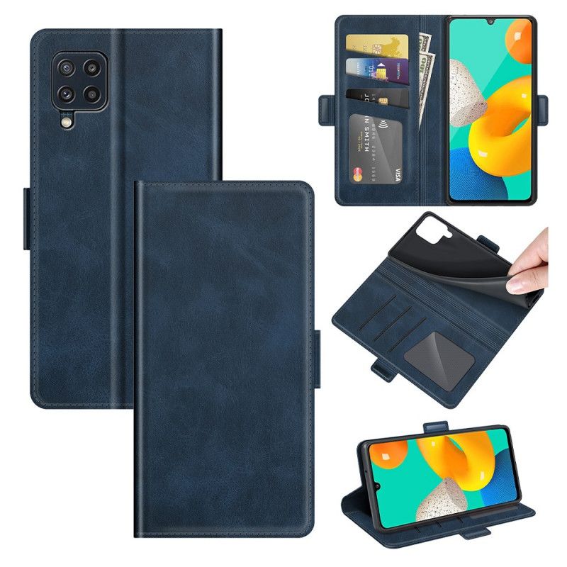 Folio Deksel Samsung Galaxy M32 Skinneffektdesign