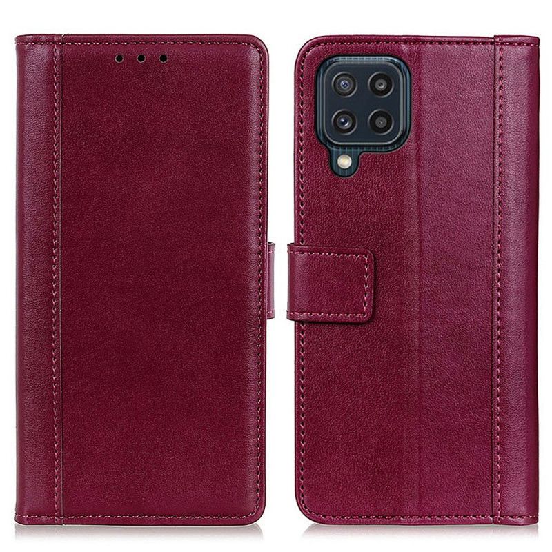 Folio Deksel Samsung Galaxy M32 Style Leather Elegance