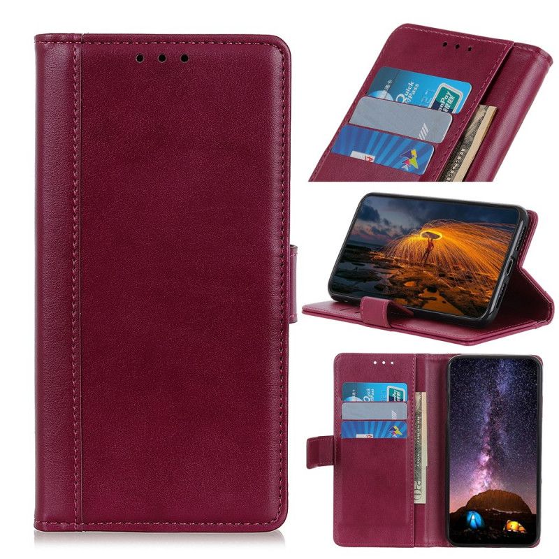 Folio Deksel Samsung Galaxy M32 Style Leather Elegance