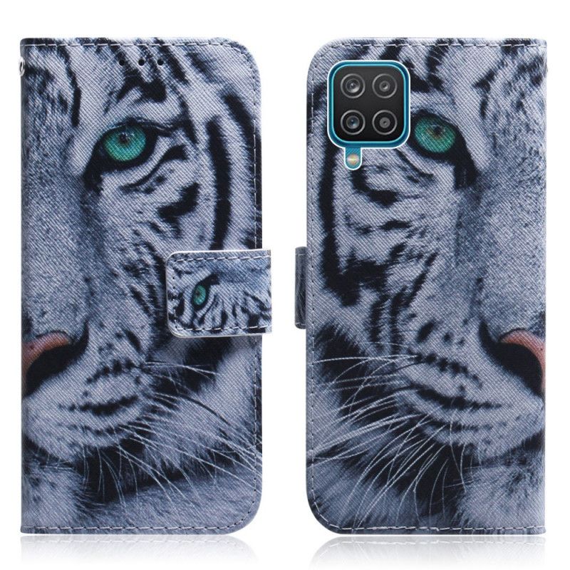 Folio Deksel Samsung Galaxy M32 Tiger Face