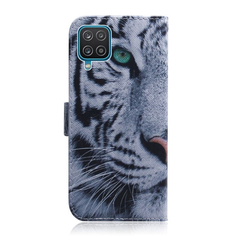 Folio Deksel Samsung Galaxy M32 Tiger Face