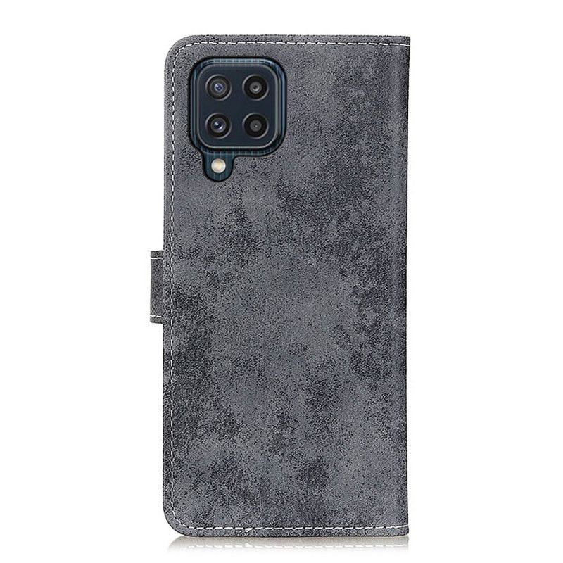 Folio Deksel Samsung Galaxy M32 Vintage Kunstskinn