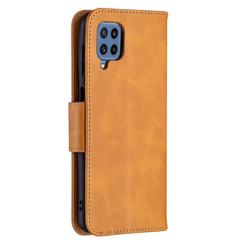 Folio Deksel Til Samsung Galaxy M32 Smooth Flap Oblique