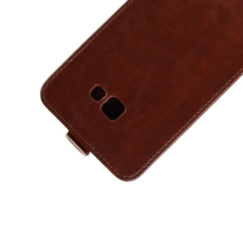 Folio Deksel for Samsung Galaxy J4 Plus Svart Sammenleggbar Skinneffekt