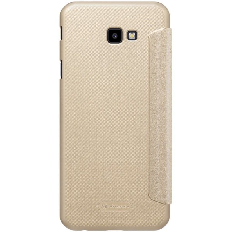 Folio Deksel Samsung Galaxy J4 Plus Golden Nillkin