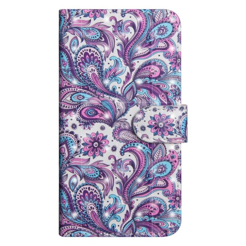 Folio Deksel Samsung Galaxy J4 Plus Mønstrede Blomster