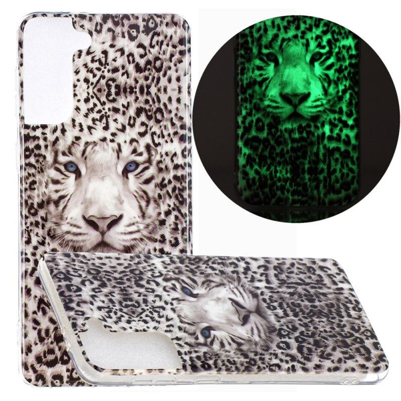 Deksel for Samsung Galaxy S21 Plus 5G Fluorescerende Leopard