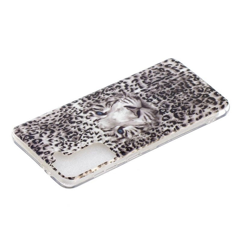 Deksel for Samsung Galaxy S21 Plus 5G Fluorescerende Leopard