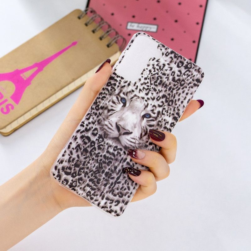 Deksel for Samsung Galaxy S21 Plus 5G Fluorescerende Leopard