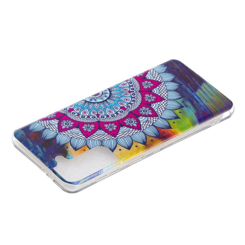 Deksel Samsung Galaxy S21 Plus 5G Fluorescerende Mandala