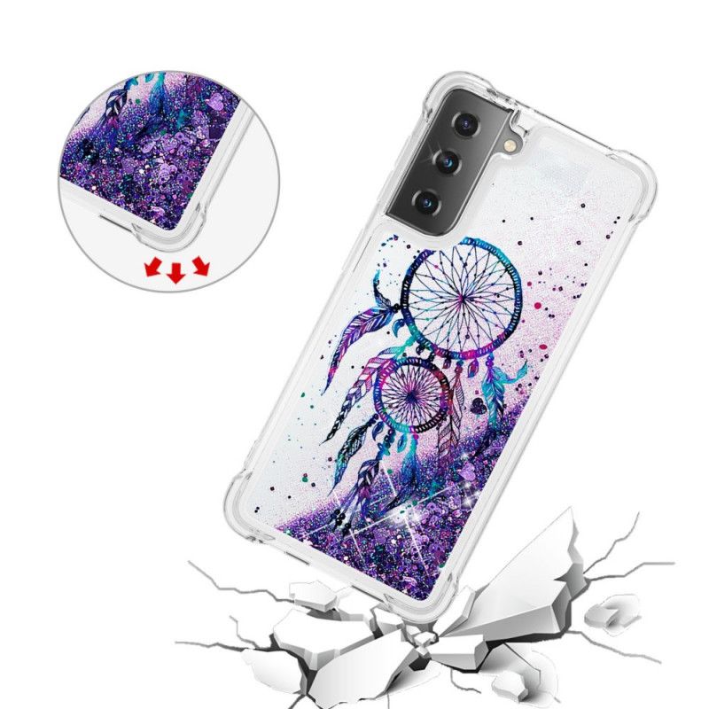 Deksel Samsung Galaxy S21 Plus 5G Glitter Dreamcatcher Beskyttelse