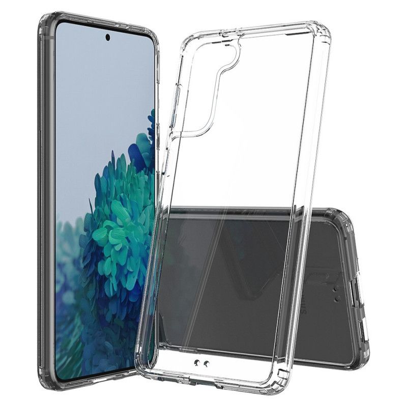 Deksel Samsung Galaxy S21 Plus 5G Mobildeksel Gjennomsiktig Krystall