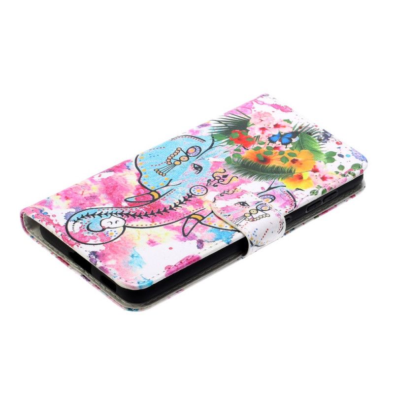 Folio Deksel for Samsung Galaxy S21 Plus 5G Kongeelefant