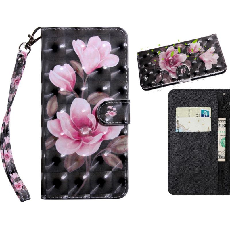 Folio Deksel Samsung Galaxy S21 Plus 5G Blomster Blomstrer Beskyttelse