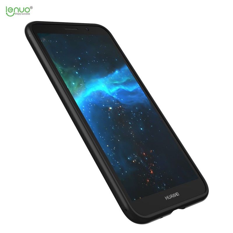 Deksel Huawei Y5 2018 Karbonfiber Twill Beskyttelse