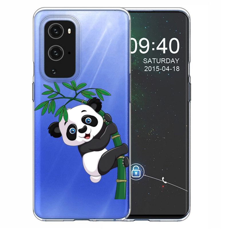 Deksel for OnePlus 9 Panda På Bambus