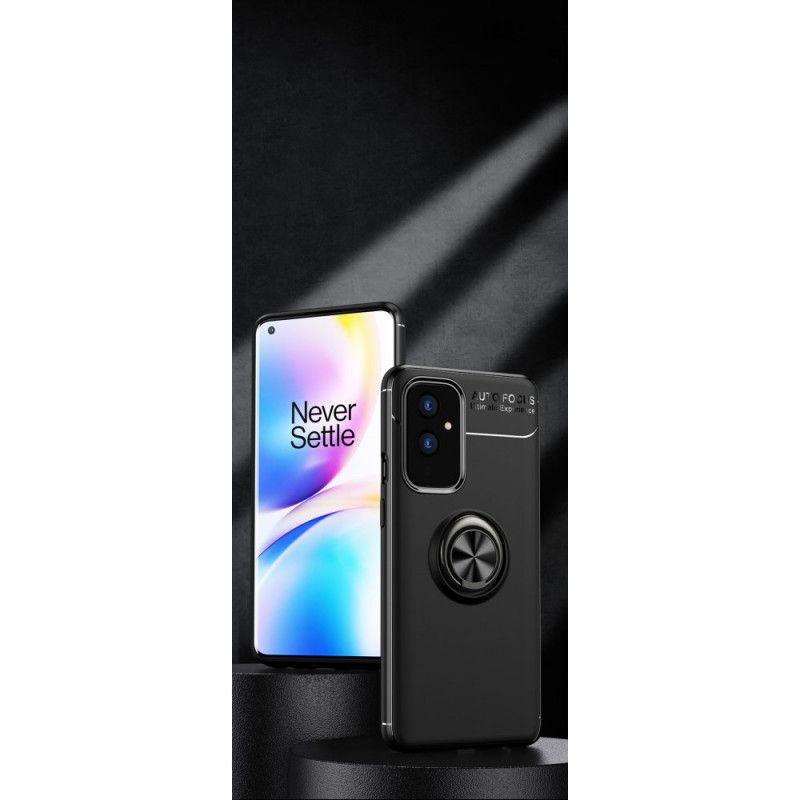 Deksel for OnePlus 9 Svart Roterende Ring