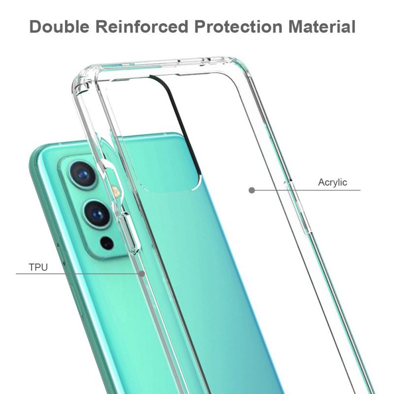 Deksel OnePlus 9 Gjennomsiktig Hybriddesign Anti-fall