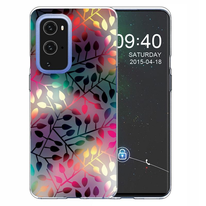 Deksel OnePlus 9 Grønn Blader Beskyttelse