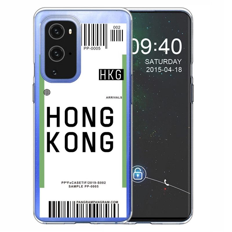 Deksel OnePlus 9 Ombordstigningskort Til Hong Kong