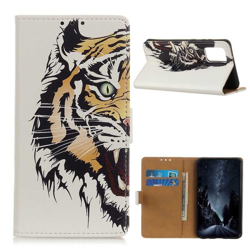Folio Deksel OnePlus 9 Grusom Tiger