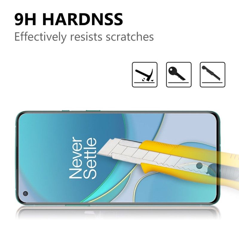 Herdet Glassbeskyttelse For OnePlus 9 Skjermen