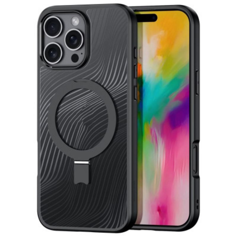 Deksel iPhone 16 Pro Aimo Series Magnetic Med Dux Ducis Support