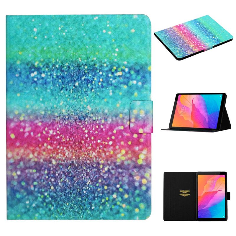 Folio Deksel Huawei MatePad T 8 Glitterelement