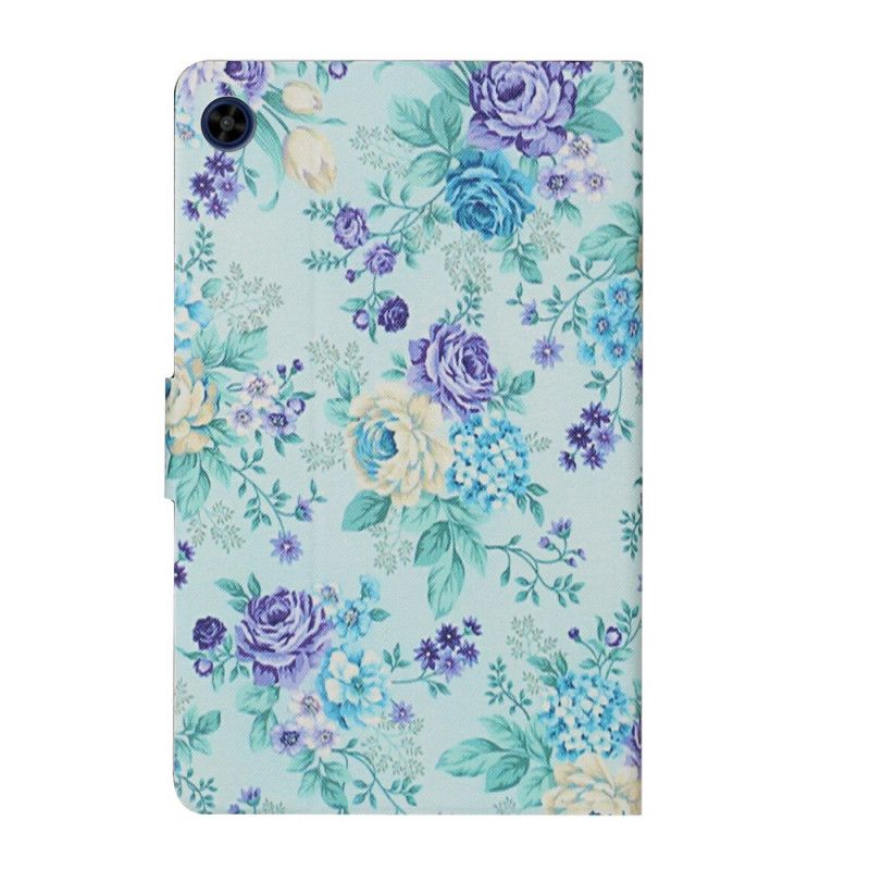 Folio Deksel Huawei MatePad T 8 Svart Blomster Blomster Blomster