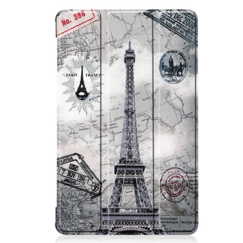 Smart Veske Huawei MatePad T 8 Retro Eiffeltårnet