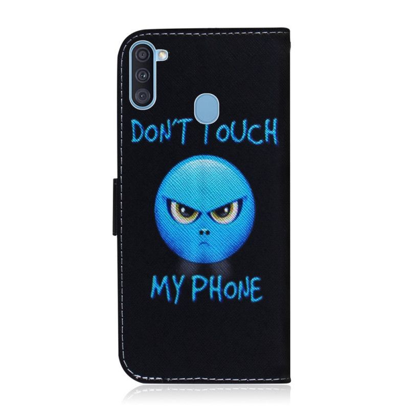 Folio Deksel Samsung Galaxy M11 Emoji-Telefon Anti-fall