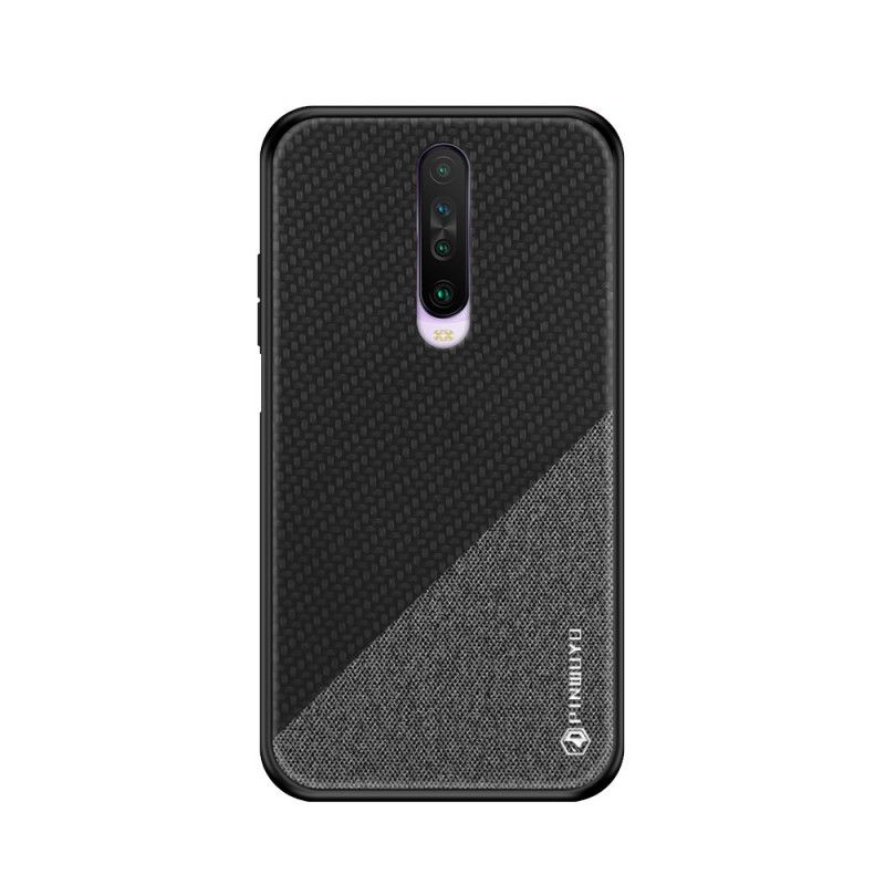 Deksel for Xiaomi Redmi K30 Svart Pinwuyo Hederserie