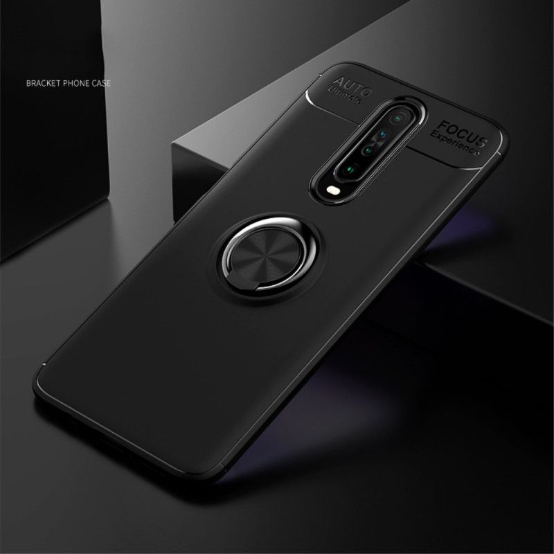 Deksel Xiaomi Redmi K30 Svart Roterende Ring Anti-fall