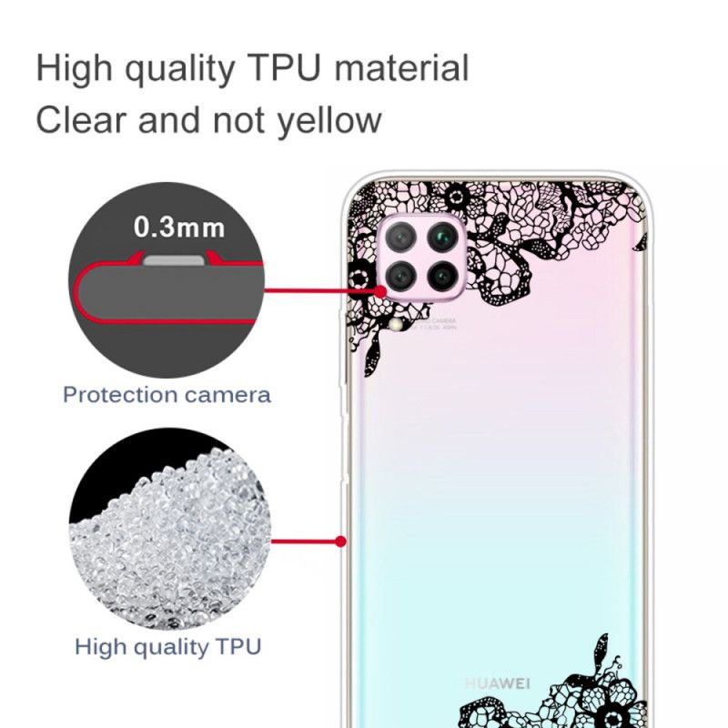 Deksel Huawei P40 Lite Fin Blonder Anti-fall