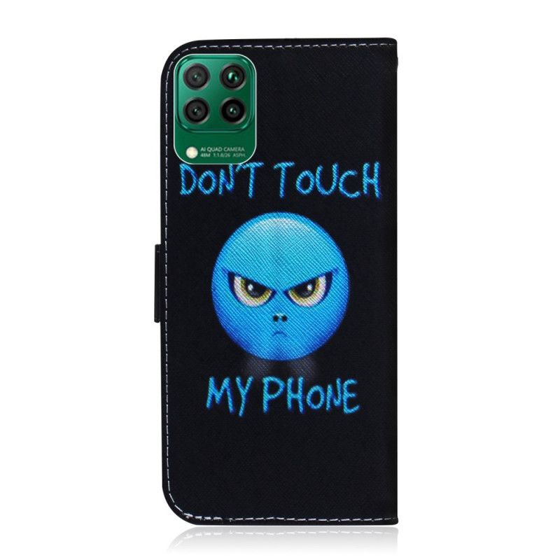 Folio Deksel Huawei P40 Lite Emoji-Telefon