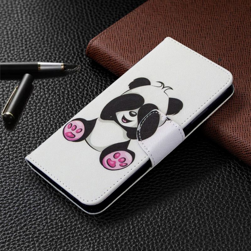 Folio Deksel Huawei P40 Lite Morsom Panda Anti-fall