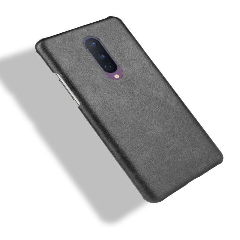 Deksel OnePlus 8 Svart Ytelse Lychee-Effekt