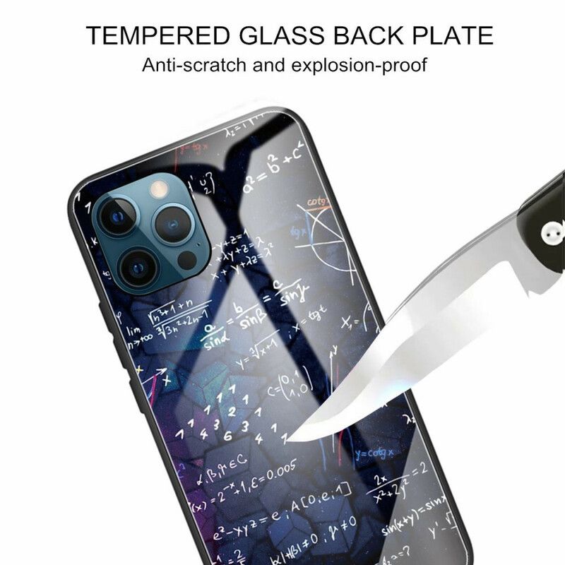 Deksel iPhone 13 Pro Matematiske Beregninger Av Herdet Glass