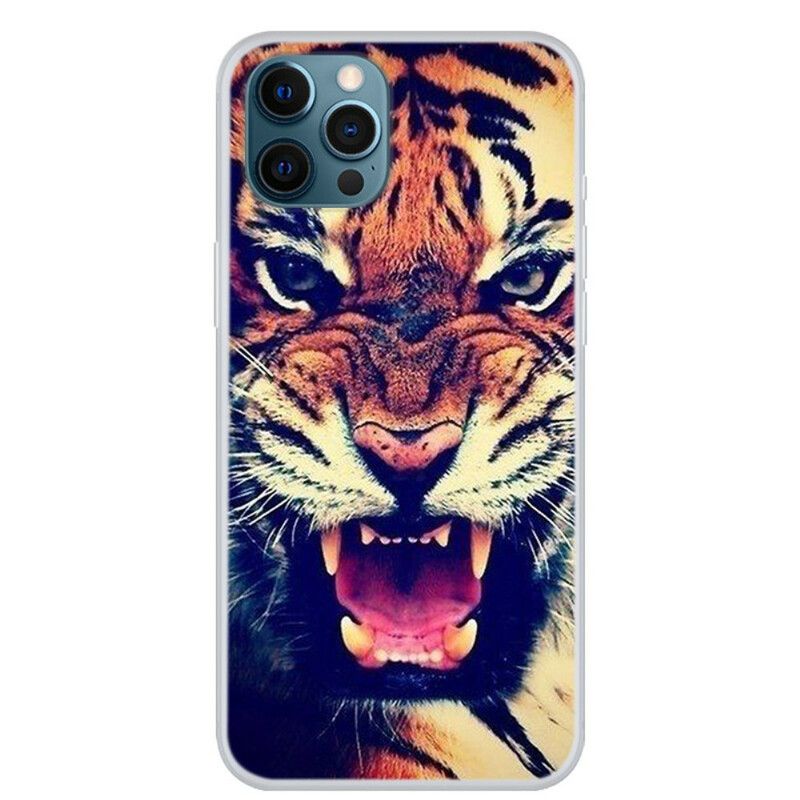 Deksel iPhone 13 Pro Mobildeksel Front Tiger