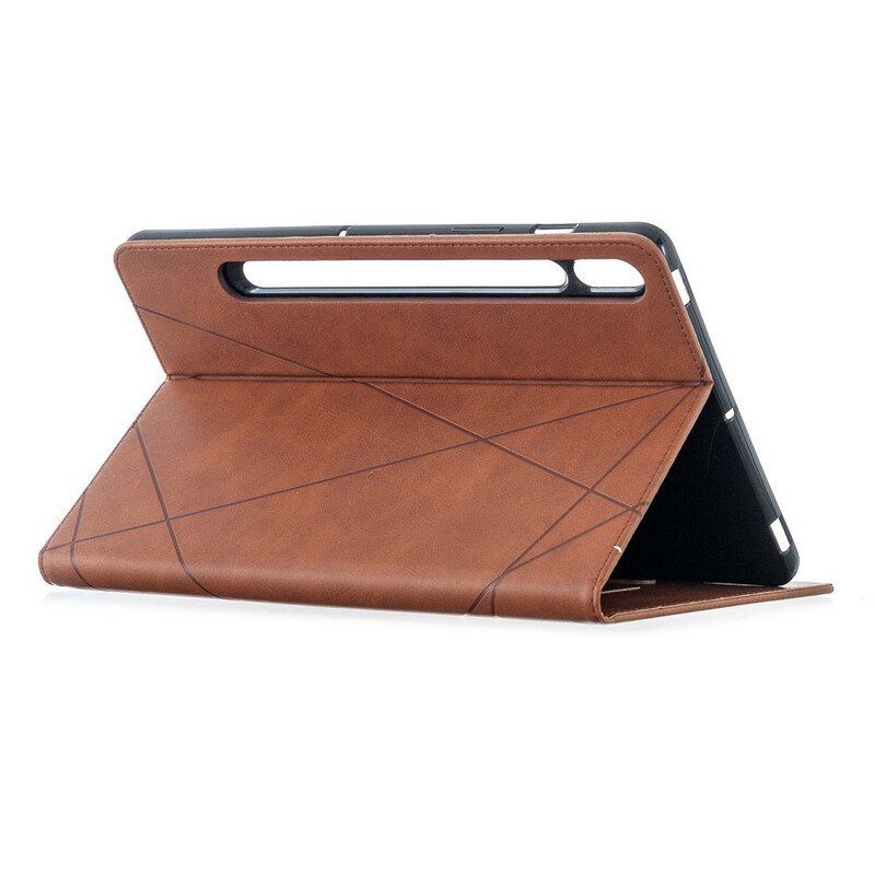 Etui Til Samsung Galaxy Tab S8 / Tab S7 Geometri