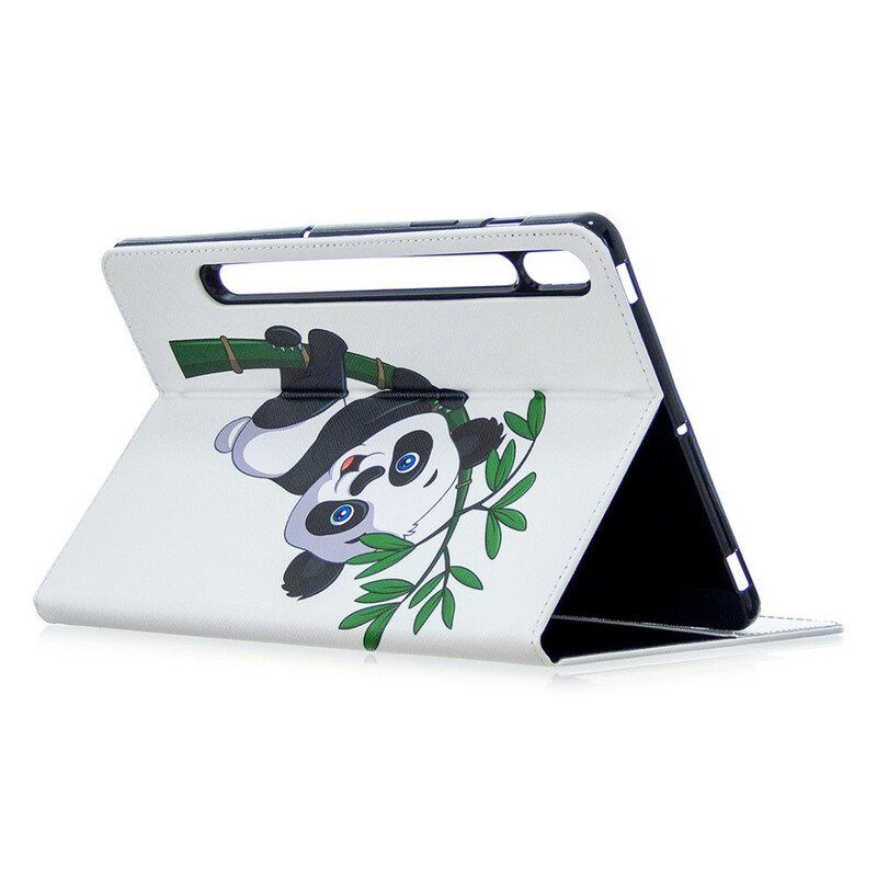 Etui Til Samsung Galaxy Tab S8 / Tab S7 Panda-utskriftsmønster