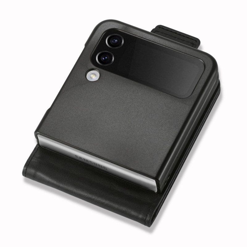 Etui Til Samsung Galaxy Z Flip 4 Folio Deksel Rfid-kortholder