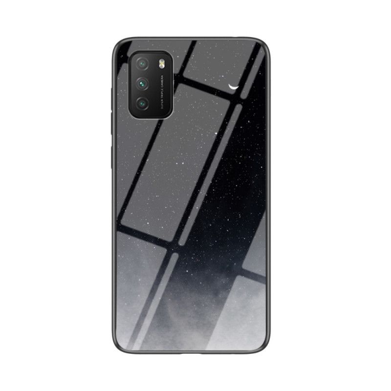 Deksel for Xiaomi Poco M3 Svart Skjønnhetsherdet Glass