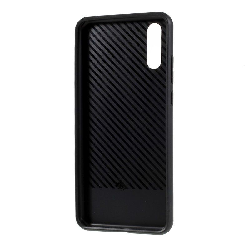 Deksel Huawei P20 Svart Ipaky Karbonfiber