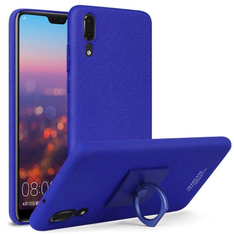 Deksel Huawei P20 Svart Ring Beskyttelse