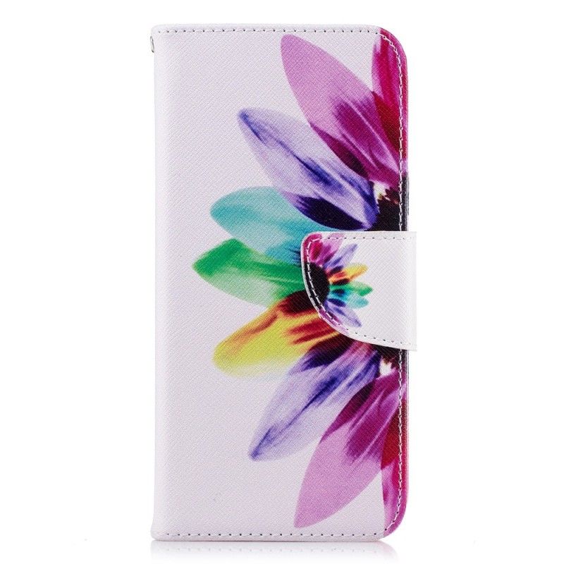 Folio Deksel Huawei P20 Akvarellblomst