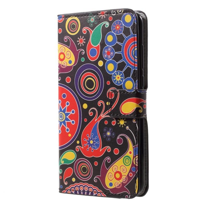 Folio Deksel Huawei P20 Galakse Design