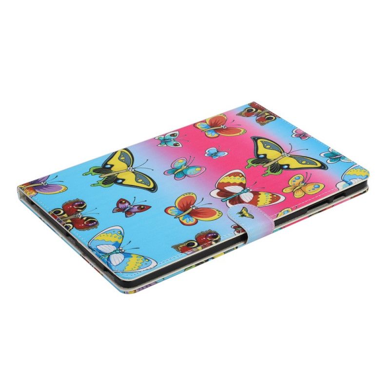 Folio Deksel for Samsung Galaxy Tab S7 Plus Sommerfugler