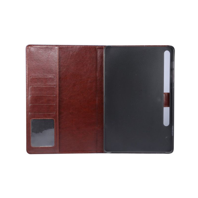 Folio Deksel for Samsung Galaxy Tab S7 Plus Svart Jeans